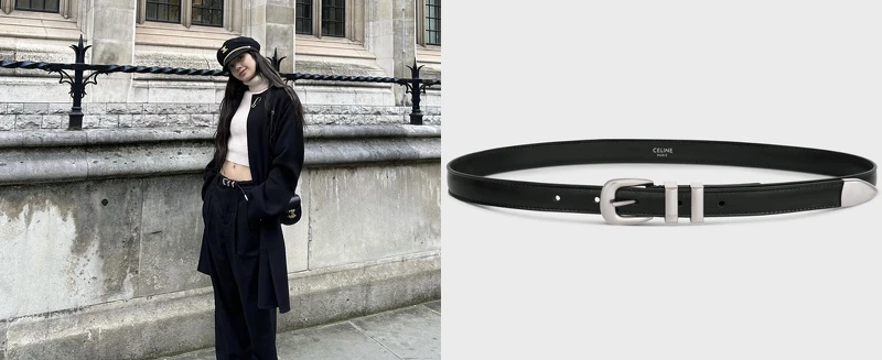 Celine 西部風皮帶 NT$18,000。 Celine 西部風皮帶 NT$18,000。