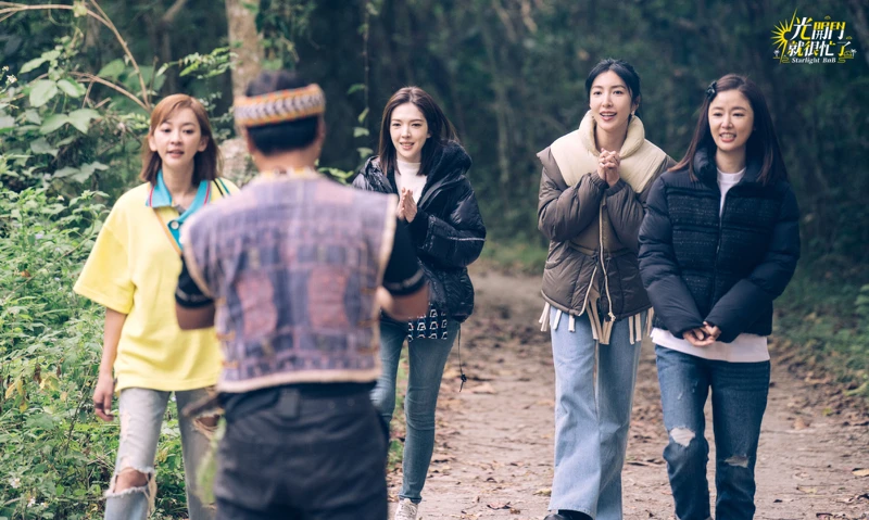 陳意涵帶林心如、楊謹華、許瑋甯出去玩。