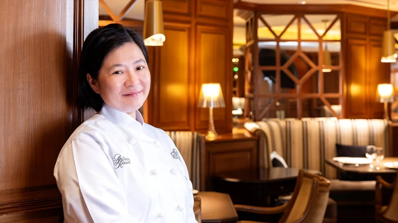 吳曉芳6月起成為安東廳牛排館顧問主廚