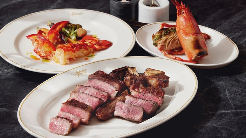 美國30天乾式熟成丁骨牛排、緬因州龍蝦