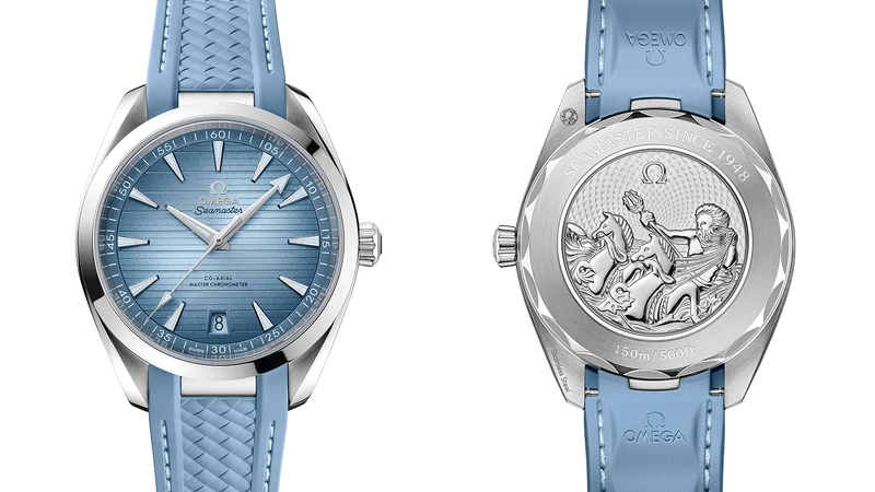 OMEGA夏日藍色海馬腕錶 OMEGA夏日藍色海馬腕錶
