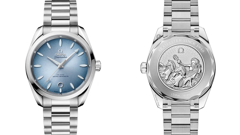 OMEGA夏日藍色海馬腕錶 OMEGA夏日藍色海馬腕錶