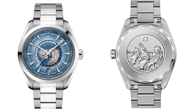 OMEGA夏日藍色海馬腕錶 OMEGA夏日藍色海馬腕錶