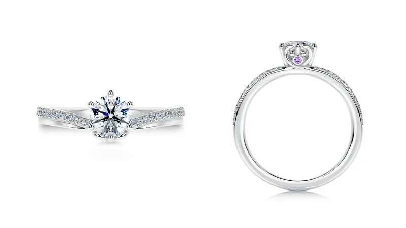 Become one 婚嫁系列 (RSDM06) 求婚鑽戒。