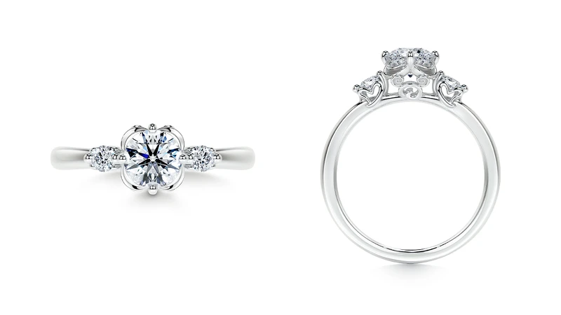 Lily Dreams 婚嫁系列(RSDM05)求婚鑽戒。