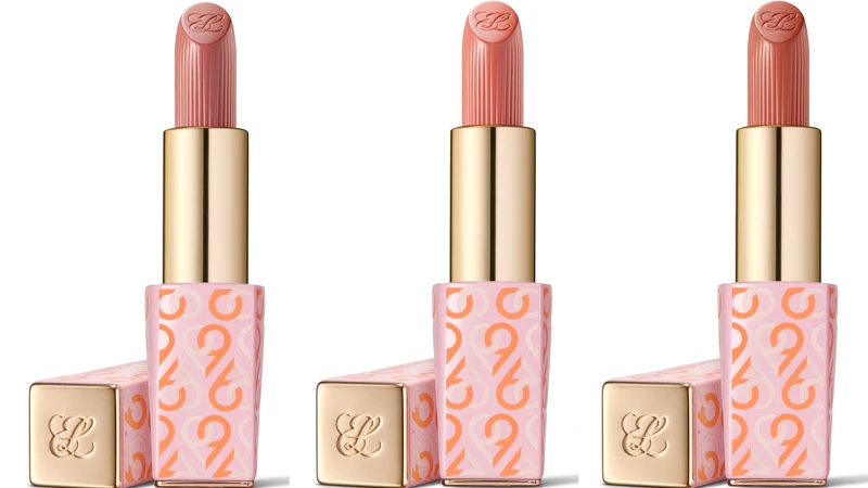 雅詩蘭黛絕美奢潤精萃唇膏-晶透限定版(左起#519、#564、#599)，NT1,350