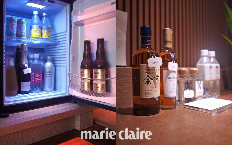 提供精彩的 Mini Bar，若無標示價錢都是可以自由取用的飲品。