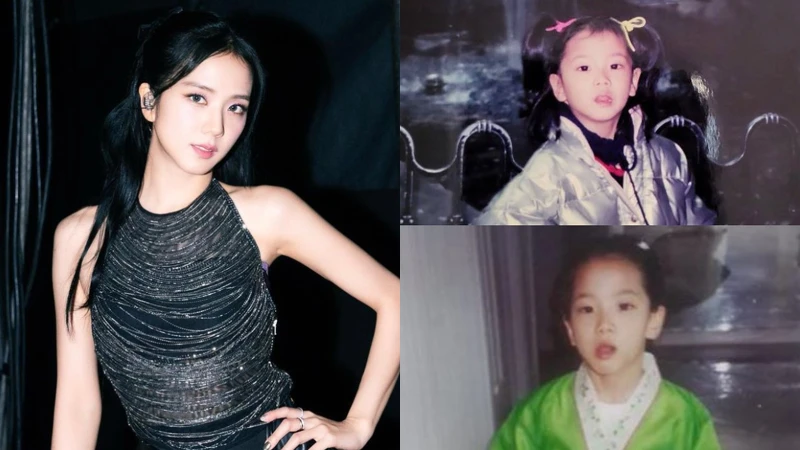 Jisoo幼時照片 Jisoo幼時照片
