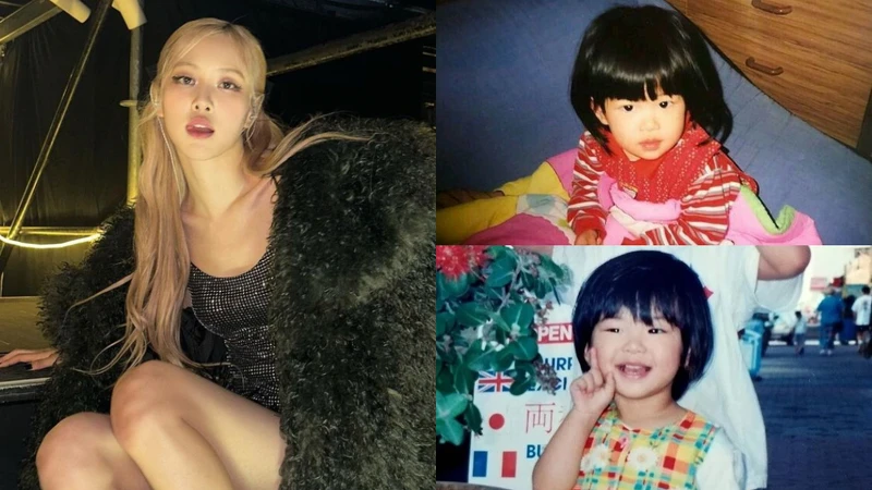 Rosé幼時照片 Rosé幼時照片