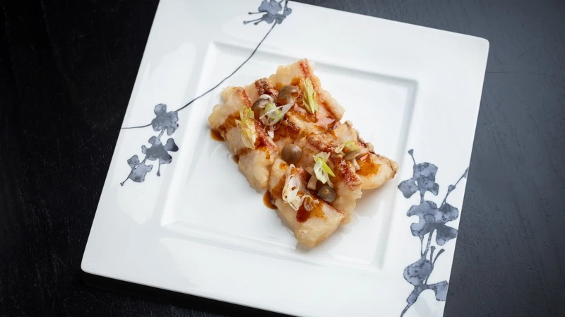 〈頭抽煎焗刺花斑球〉 〈頭抽煎焗刺花斑球〉