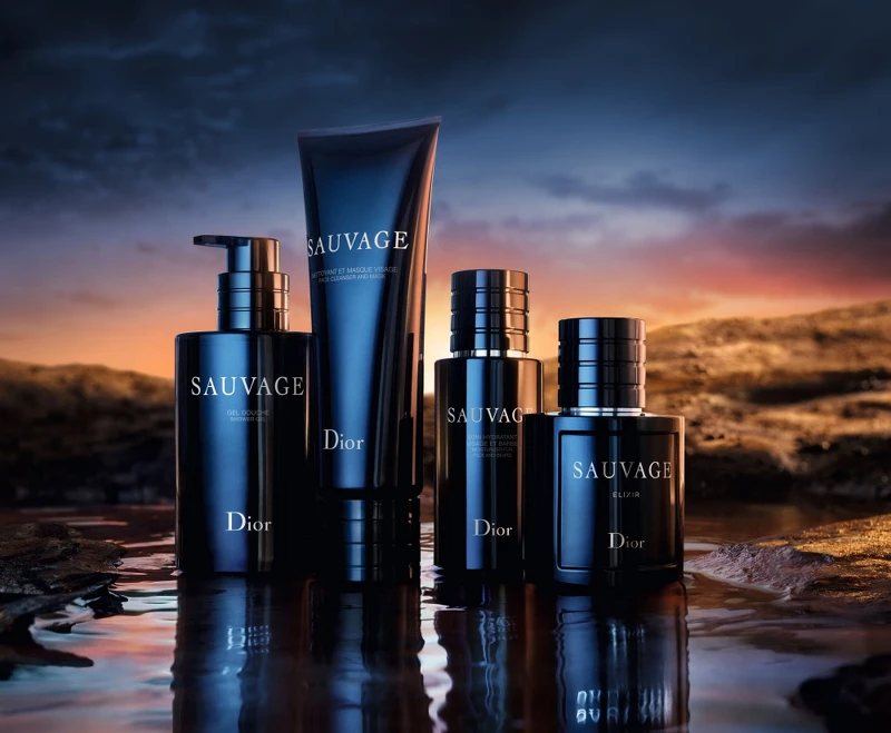 DIOR迪奧曠野之心男仕理容系列情境圖。 DIOR迪奧曠野之心男仕理容系列情境圖。