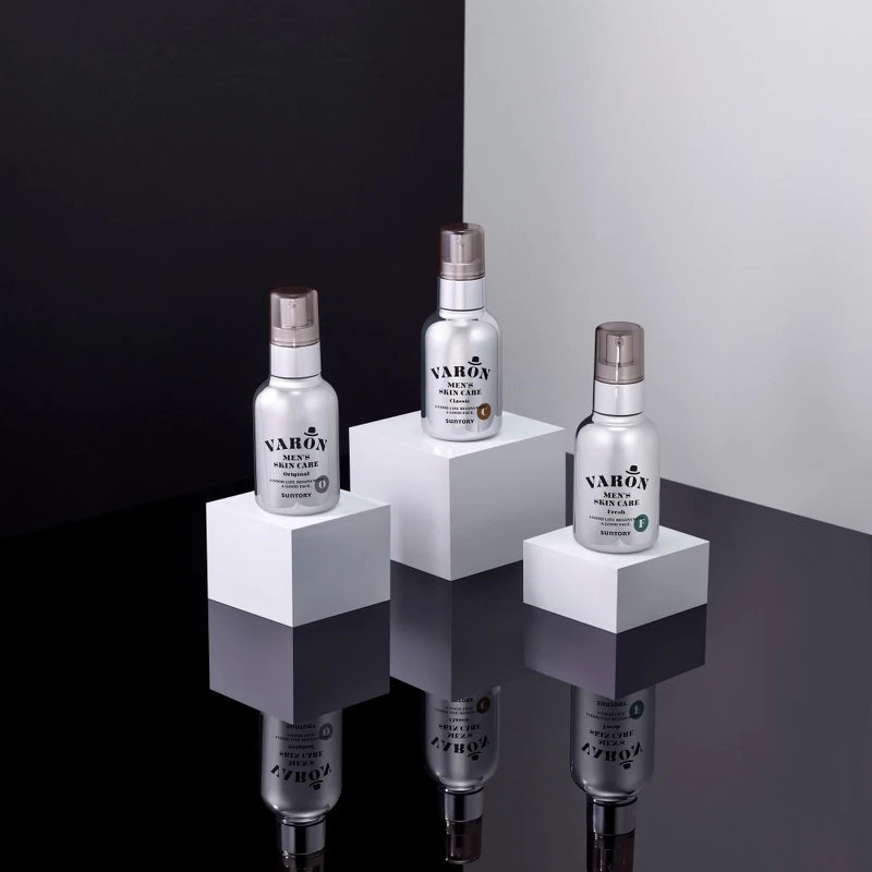 VARON汎倫紳仕多效活顏精華情境圖。 VARON汎倫紳仕多效活顏精華情境圖。