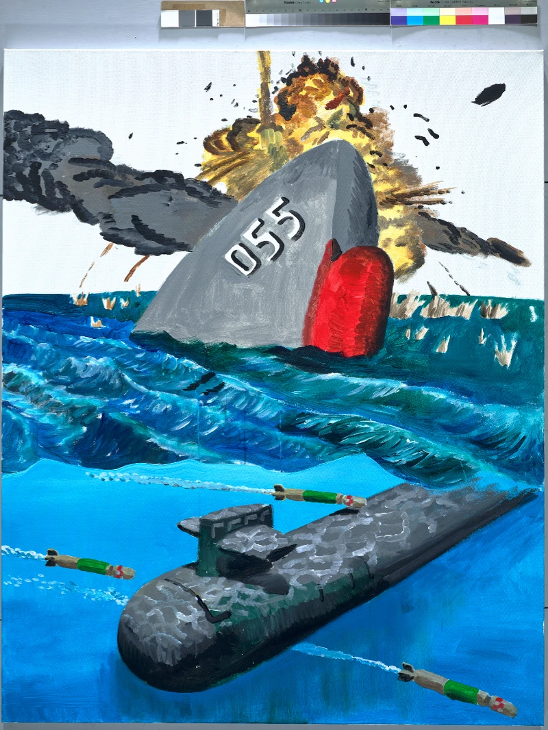 楊立 YANG Lee《別靠太近》 Do Not Cross the Line圖片提供|楊立 Photo credit|YANG Lee 楊立 YANG Lee《別靠太近》 Do Not Cross the Line圖片提供|楊立 Photo credit|YANG Lee