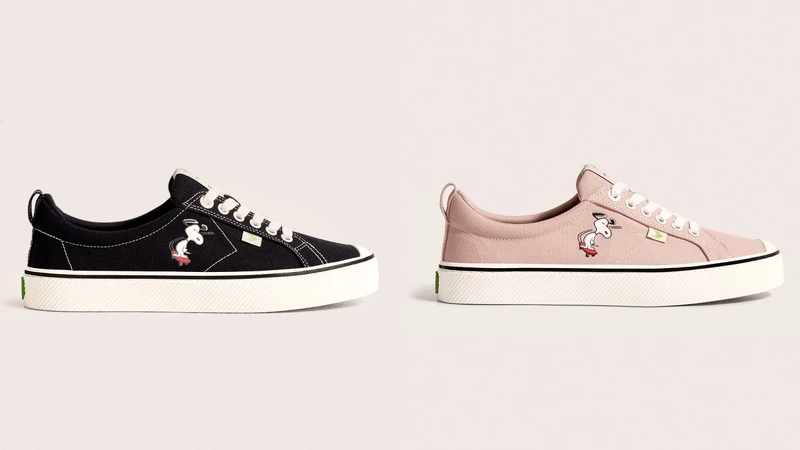 SNOOPY×Cariuma聯名滑板鞋 NT.2,950