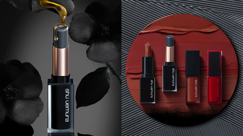 shu uemura植村秀無色限霧感潤唇膏，NT1,150