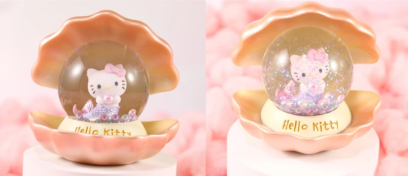 Hello Kitty美人魚水晶球