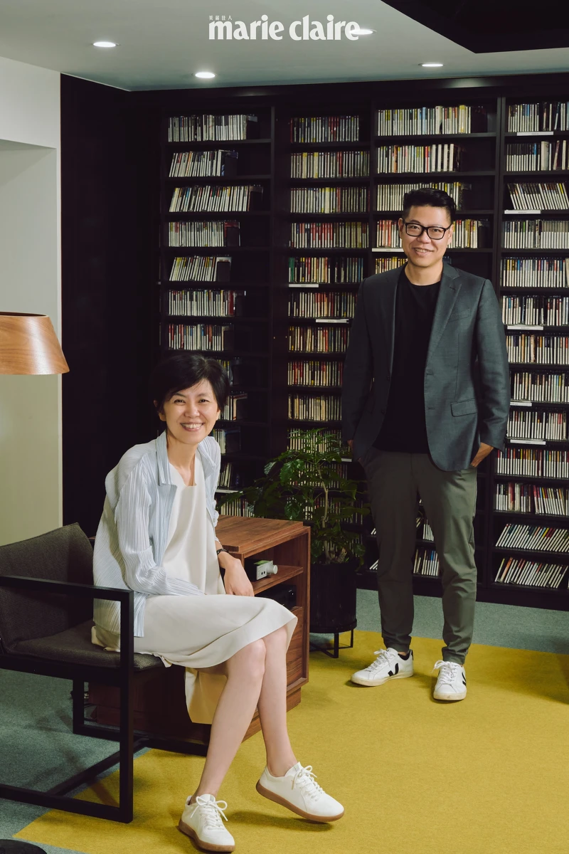 兩廳院藝術總監劉怡汝與綠藤生機品牌共同創辦人鄭涵睿 Harris 兩廳院藝術總監劉怡汝與綠藤生機品牌共同創辦人鄭涵睿 Harris