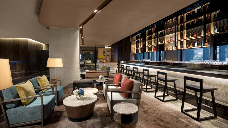 日月潭力麗溫德姆溫泉酒店「月影」大廳酒吧