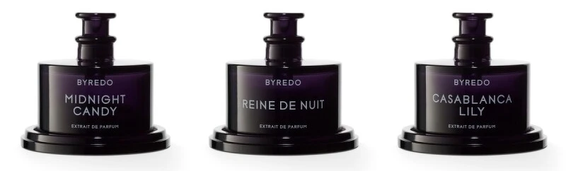 Byredo夜紗系列奢華香精原本是沾式設計。