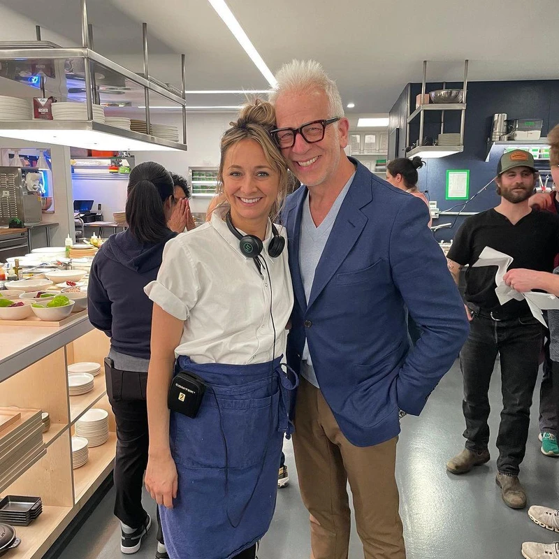 右為餐飲圈名人 Donnie Madia。