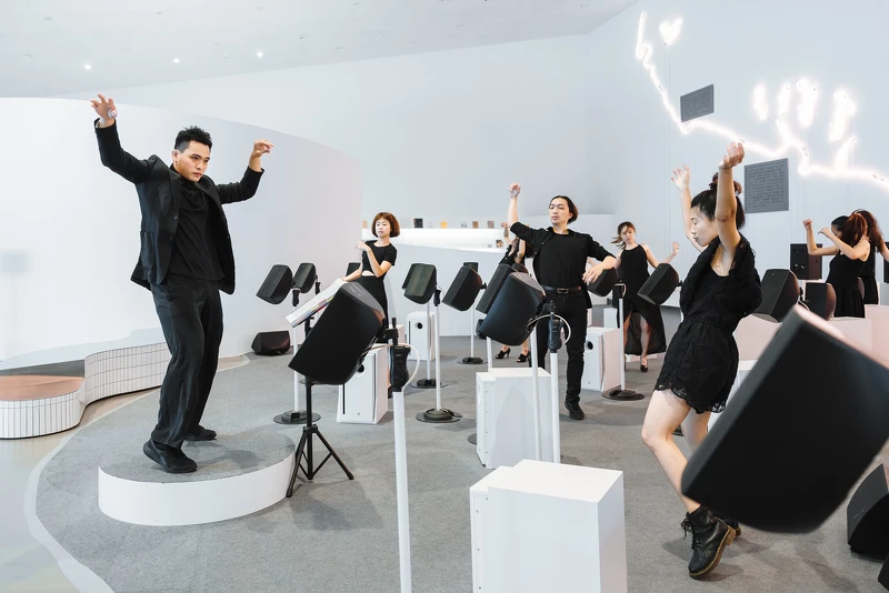 《跳一首曲》舞者將在內惟聲響實驗現場演出