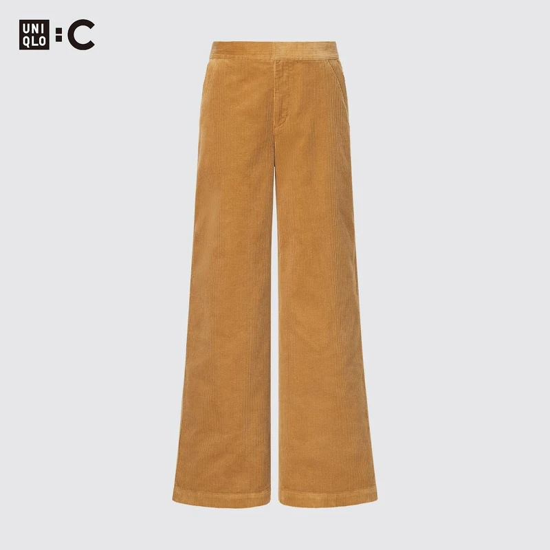 燈芯絨寬褲 售價 NT $1,290。