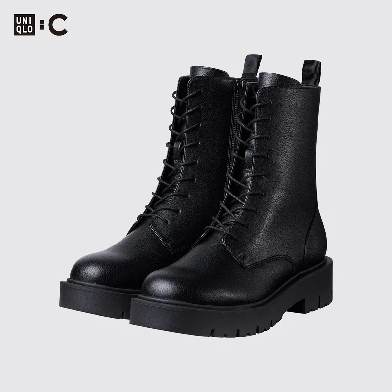 側拉鍊短靴 售價 NT$2,490。