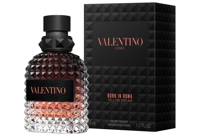 Valentino BORN IN ROMA UOMO CORAL FANTASY訂製羅馬男香CORAL FANTASY 50ml，NT3,300、100ml，NT4,300