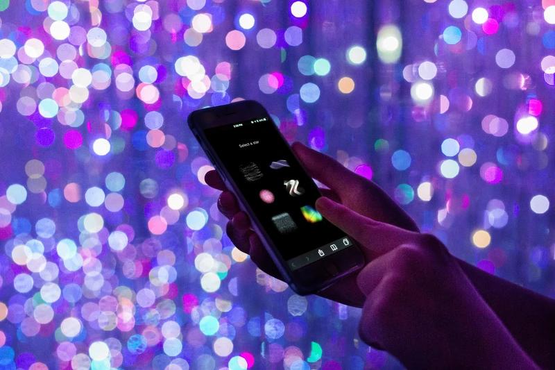 teamLab《無窮無盡的水晶宇宙》© teamLab