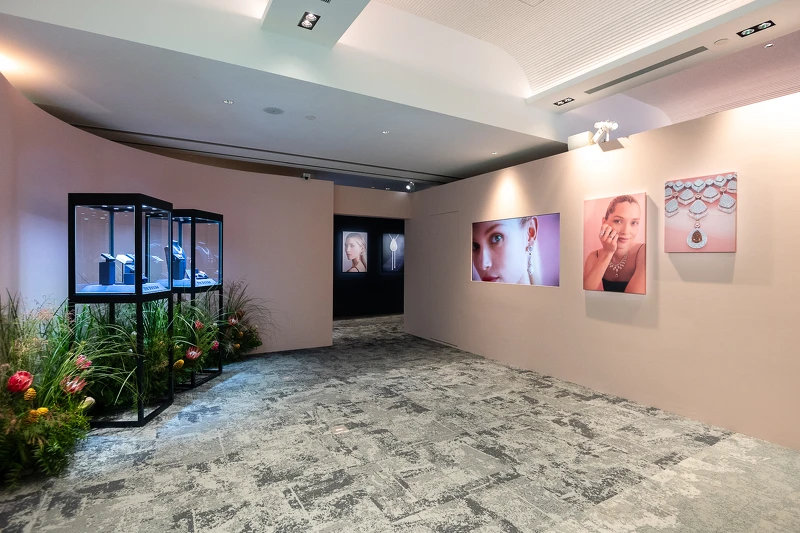 Metamorphosis by De Beers 高級珠寶展_空景照
