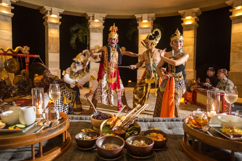 印尼最傳統的文化魅力。 印尼最傳統的文化魅力。