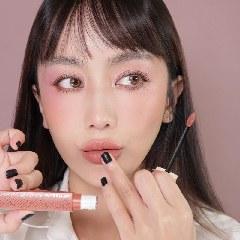 媚比琳超持久霧感液態唇2023限量壞壞裸蜜桃系列(#260)5ml，NT410