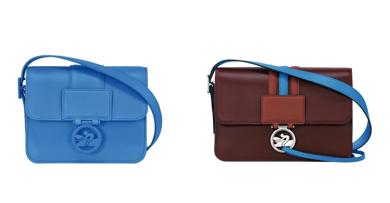 Box-Trot斜揹袋( S,鈷藍-皮革),NT22,400、Box-Trot斜揹袋( M,深紫色-皮革),NT32,100。 Box-Trot斜揹袋( S,鈷藍-皮革),NT22,400、Box-Trot斜揹袋( M,深紫色-皮革),NT32,100。