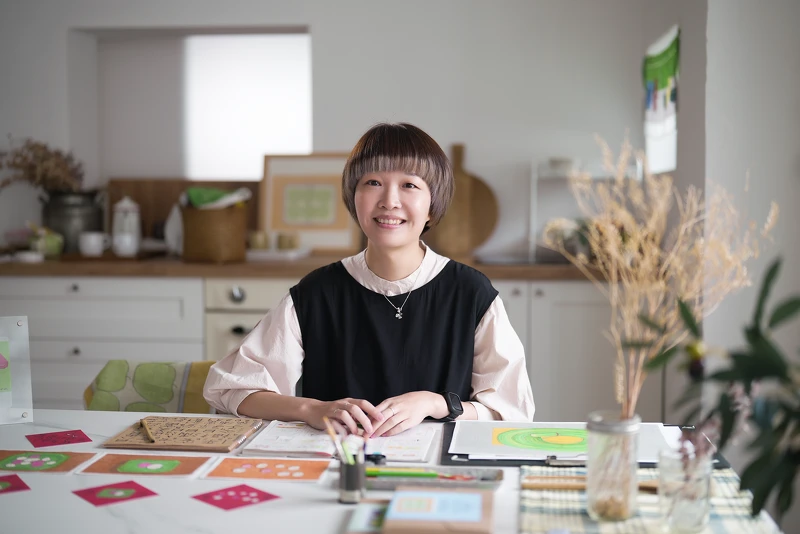 小島散步2024系列聯名藝術家陳怡今。 小島散步2024系列聯名藝術家陳怡今。