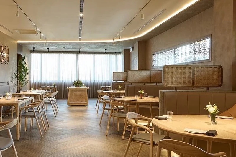 台中新加坡料理餐廳「JL studio」。