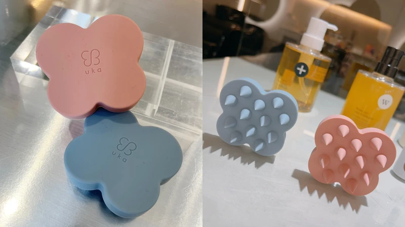 uka舒活頭皮按摩刷(中硬度)限定色(橫濱粉紅、札幌冰藍),NT680 uka舒活頭皮按摩刷(中硬度)限定色(橫濱粉紅、札幌冰藍),NT680