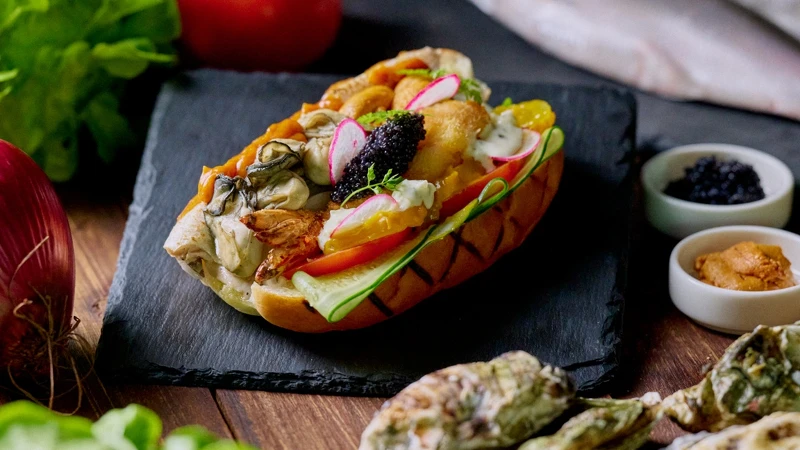 台南晶英酒店「晶魚滿堂富蠔堡」