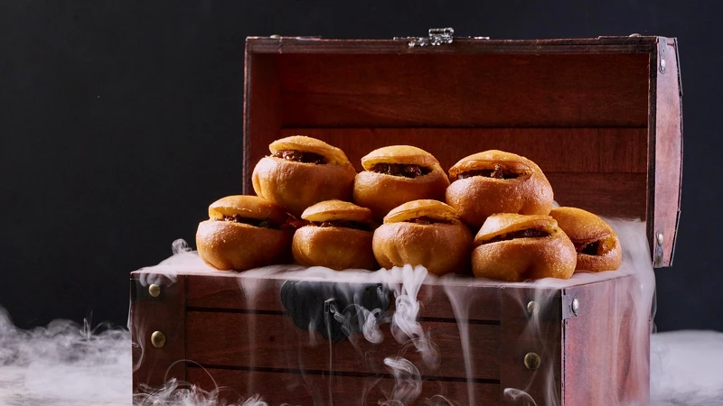 台南晶英酒店「黃金開口笑」