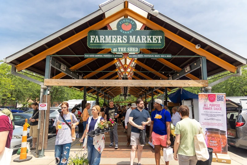 芬德利市場 Findlay Market。