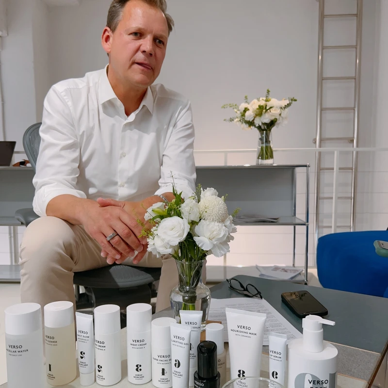 Verso創辦人Lars Fredriksson。 Verso創辦人Lars Fredriksson。