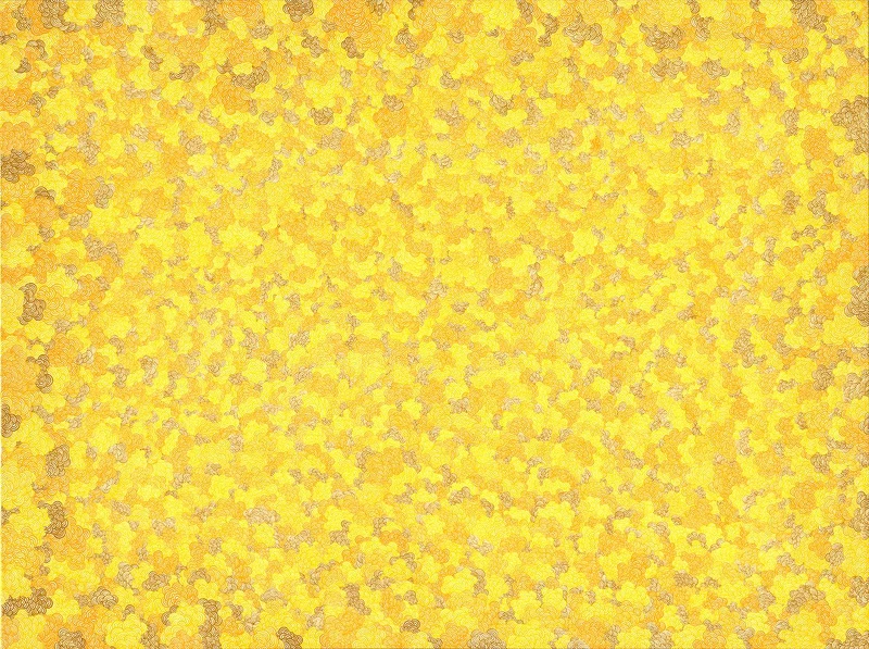 李心潔「風中的喜悅」2023_壓克力顏料、畫布_92×122cm