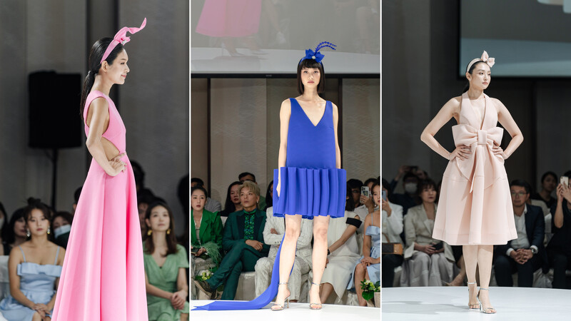 MACKENT GROUP由寶特瓶製成的環保禮服。 MACKENT GROUP由寶特瓶製成的環保禮服。