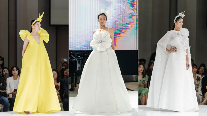 MACKENT GROUP由寶特瓶製成的環保禮服。 MACKENT GROUP由寶特瓶製成的環保禮服。