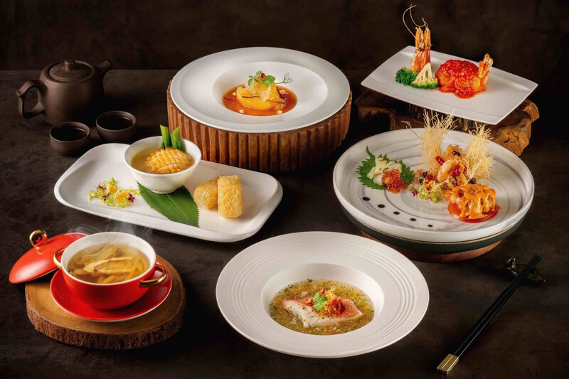 「星廚粵饗・尋味香宮」菜色。 「星廚粵饗・尋味香宮」菜色。