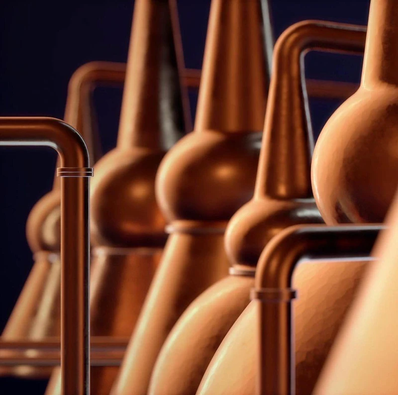 以精細的蒸餾工藝而聞名全球。