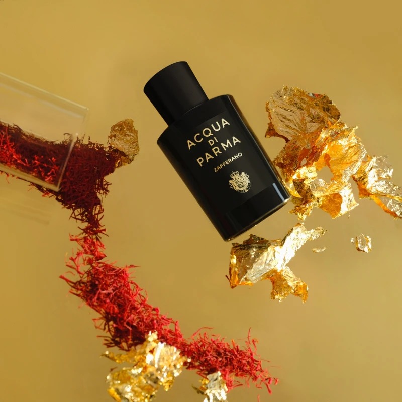 Acqua di Parma格調Zafferano藏紅花淡香精20ml，NT4200、100ml，NT9,600、180ml，NT12,000