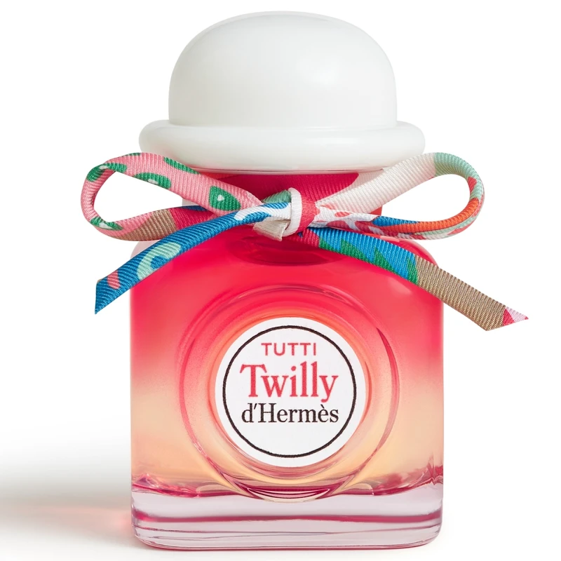 愛馬仕絲意系列Tutti Twilly d'Hermes淡香精15ml，NT1,250、15ml含盒，NT1,550、30ml，NT2,850、50ml，NT4,200、85ml，NT6,000