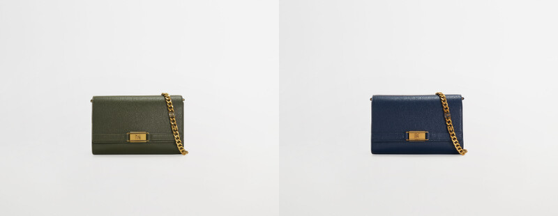 遺落幻境斜背包(橄欖綠、寶石藍)，NT2,180。