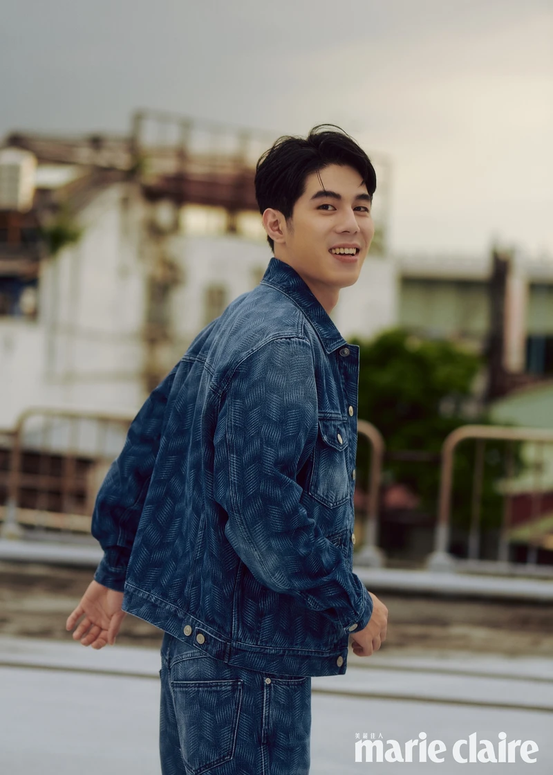 詹懷雲:丹寧印花套裝,Isabel Marant。 詹懷雲:丹寧印花套裝,Isabel Marant。