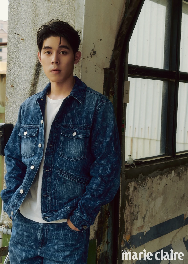 詹懷雲:丹寧印花套裝,Isabel Marant。 詹懷雲:丹寧印花套裝,Isabel Marant。